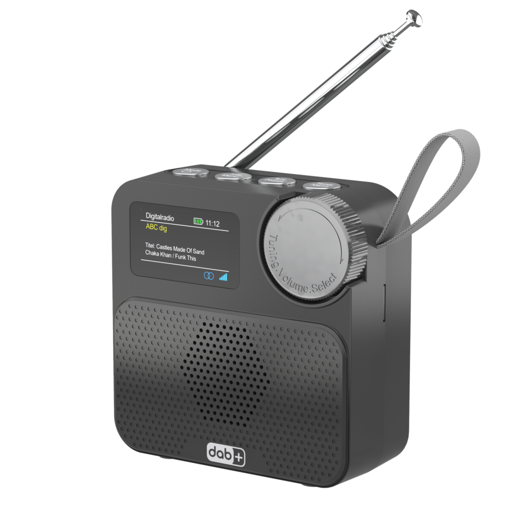 Portable DAB radio 4