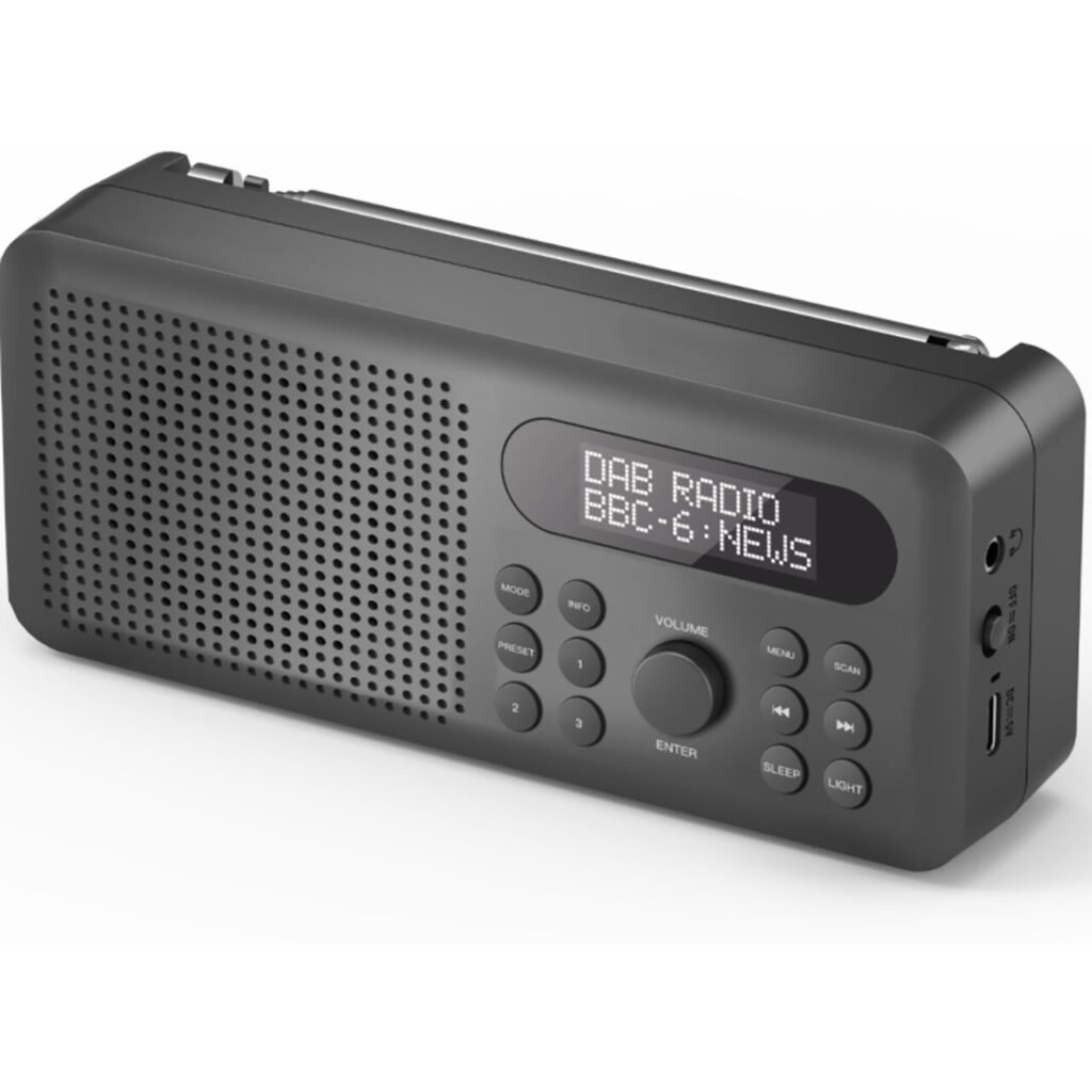 DAB radio with Bluetooth and alarm 1