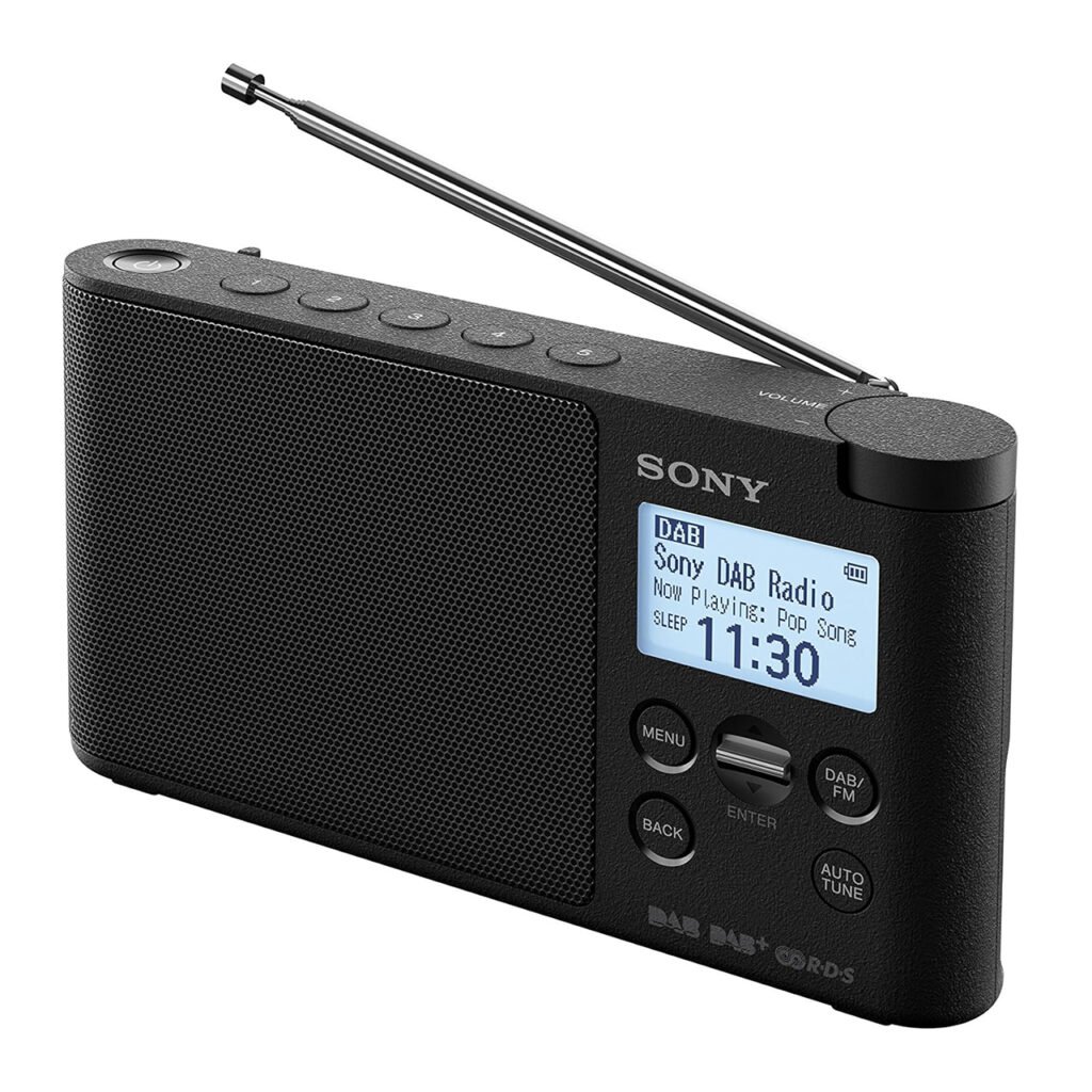 Sony XDR-S41D Portable DAB/DAB+ Wireless Radio with LCD Display 1