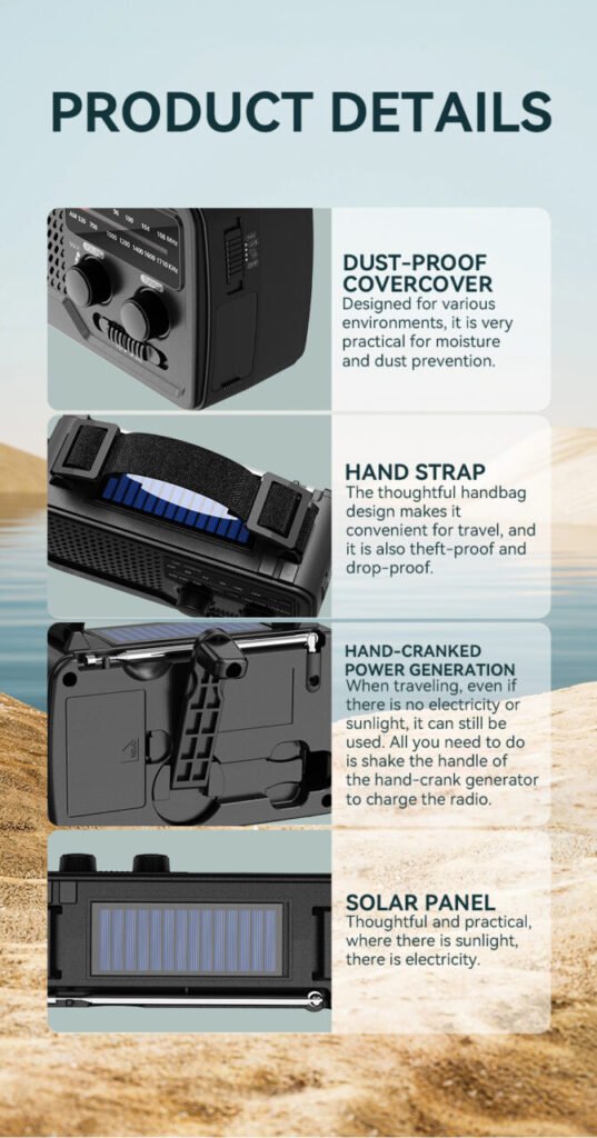 Emergency Crank Radio GXR-P188 9