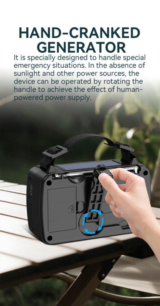 Emergency Crank Radio GXR-P188 6