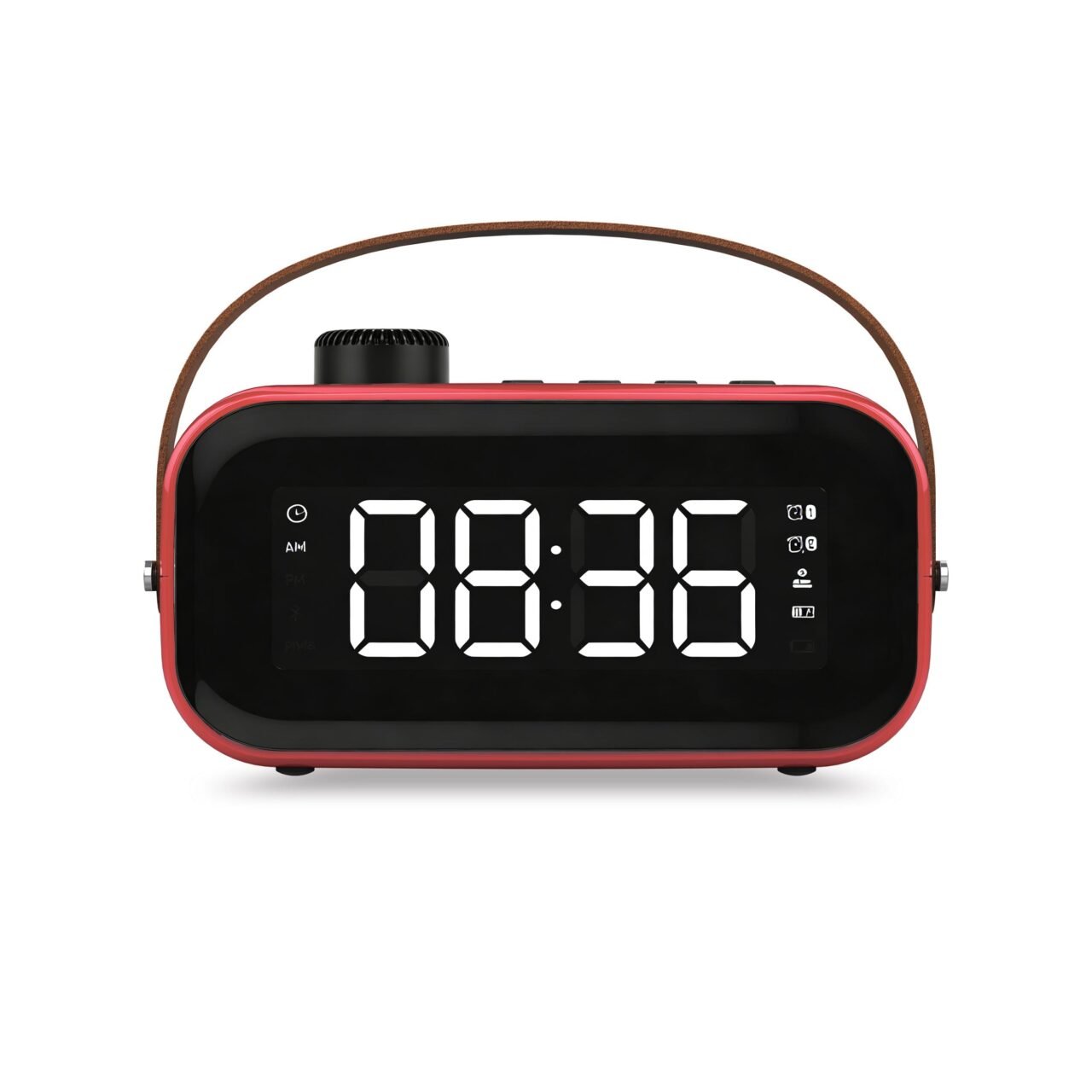Wake-Up Alarm Clock with Radio for Bedside or Kitchen, Dual Alarm, Sleep & Snooze Function, FM Radio with 10 Preset Station, - Image 2